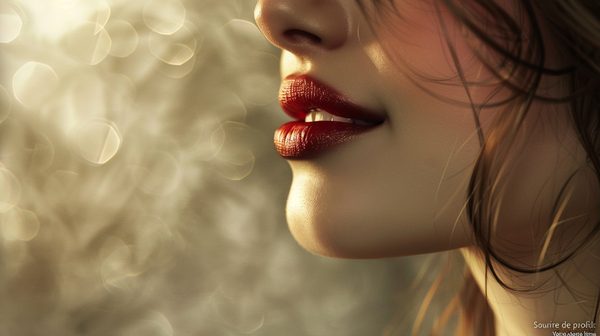 Sourire de profil: votre atout charme en ligne